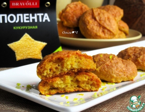 Кукурузно-кокосовое печенье "Осеннее солнышко" Кукурузно-кокосовое печенье "Осеннее солнышко"