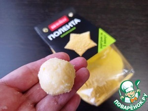 Кукурузные шарики с ореховым соусом Кукурузные шарики с ореховым соусом