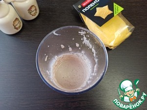 Кукурузные шарики с ореховым соусом Кукурузные шарики с ореховым соусом