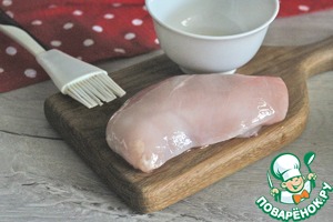 Куриное филе с творожным сыром Куриное филе с творожным сыром