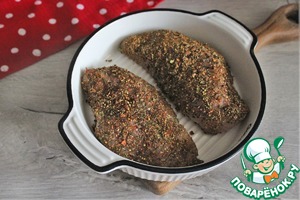 Куриное филе с творожным сыром Куриное филе с творожным сыром