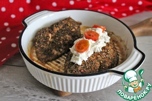 Куриное филе с творожным сыром Куриное филе с творожным сыром