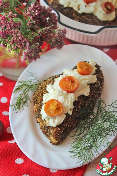 Куриное филе с творожным сыром Куриное филе с творожным сыром