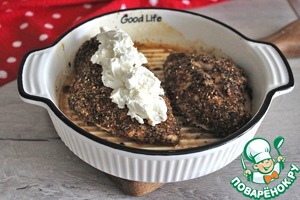 Куриное филе с творожным сыром Куриное филе с творожным сыром
