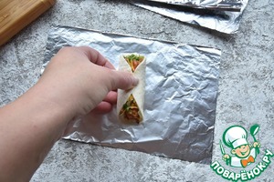 Мини бурито "на один укус" Мини бурито "на один укус"