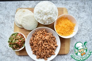 Мини бурито "на один укус" Мини бурито "на один укус"