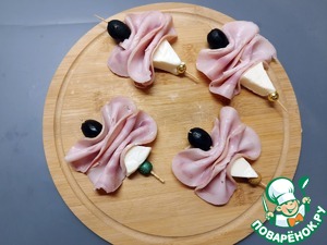 Мини-бутерброды "Ассорти" Мини-бутерброды "Ассорти"