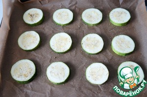 Мини-пиццы из кабачка Мини-пиццы из кабачка