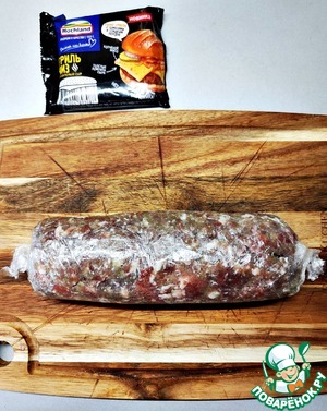 Мясной рулет с грибами