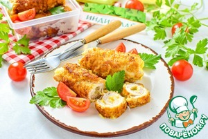 Мясные рулеты для перекуса Мясные рулеты для перекуса