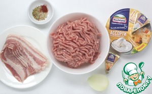 Мясные шарики в беконе