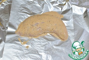 Мясо индейки в соево-горчичном маринаде Мясо индейки в соево-горчичном маринаде