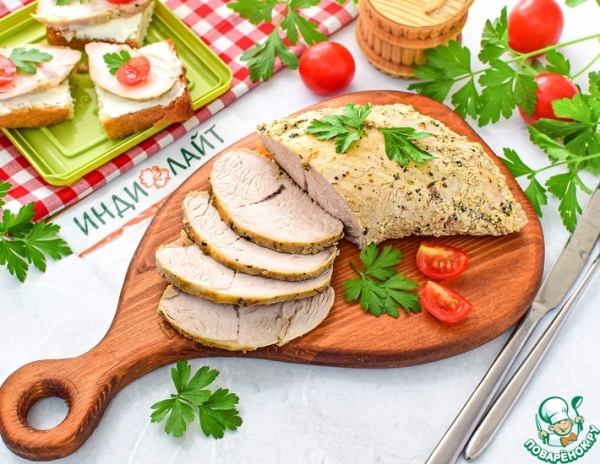 Мясо индейки в соево-горчичном маринаде Мясо индейки в соево-горчичном маринаде