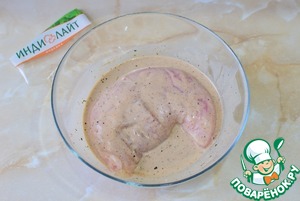 Мясо индейки в соево-горчичном маринаде Мясо индейки в соево-горчичном маринаде