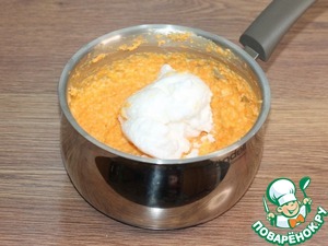 Морковный пудинг с рисовой полентой Морковный пудинг с рисовой полентой