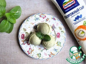 Мороженое с чаем матча Мороженое с чаем матча