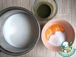 Мороженое с чаем матча Мороженое с чаем матча