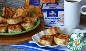 Обжаренные рулеты из лаваша Обжаренные рулеты из лаваша