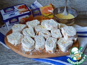 Обжаренные рулеты из лаваша Обжаренные рулеты из лаваша