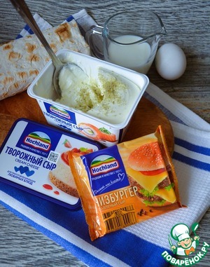 Обжаренные рулеты из лаваша Обжаренные рулеты из лаваша