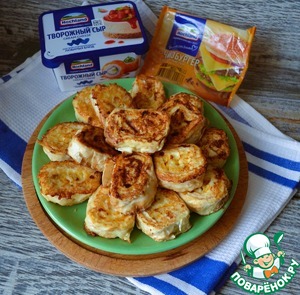 Обжаренные рулеты из лаваша Обжаренные рулеты из лаваша