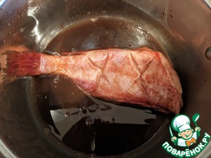 Окунь в ромовом маринаде Окунь в ромовом маринаде