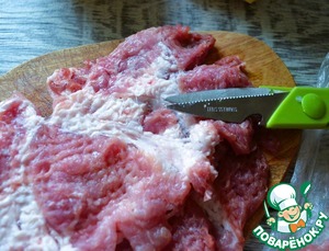 Отбивные в кукурузной поленте