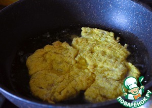 Отбивные в кукурузной поленте