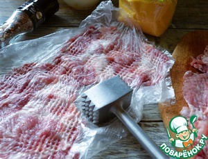 Отбивные в кукурузной поленте