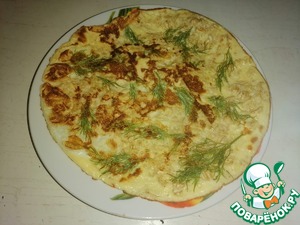 Овсяноблин с припеком Овсяноблин с припеком