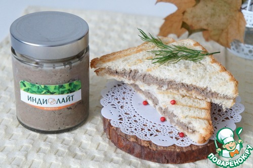 Паштет из индейки с грибами Паштет из индейки с грибами