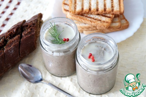 Паштет из индейки с грибами Паштет из индейки с грибами