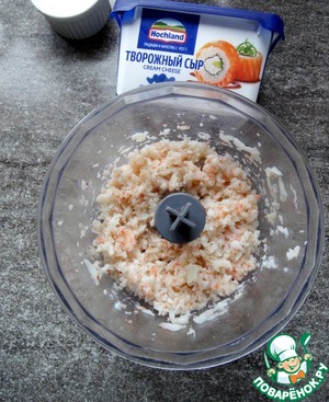 Паста с кальмаром и креветками