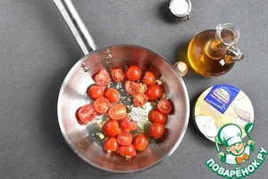 Паста с жареными помидорами Паста с жареными помидорами