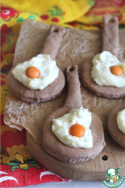 Печенье «Яичница на сковороде» Печенье «Яичница на сковороде»