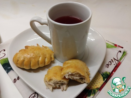 Пирожки-малютки с куриной начинкой Пирожки-малютки с куриной начинкой