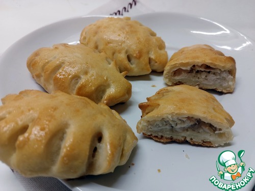 Пирожки-малютки с куриной начинкой Пирожки-малютки с куриной начинкой