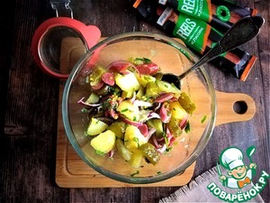 По мотивам немецкого салата