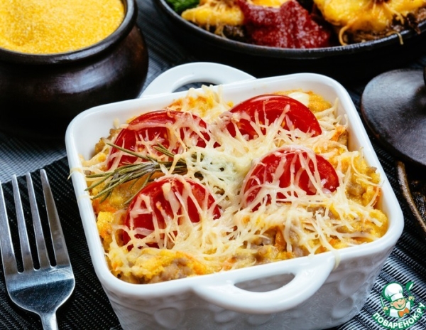 Полента по-неаполитански Полента по-неаполитански