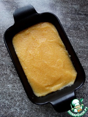 Полента в беконе на гриле