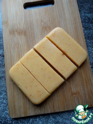 Полента в беконе на гриле