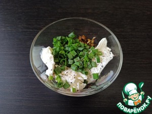 Помидоры, фаршированные творожным сыром с боровиками