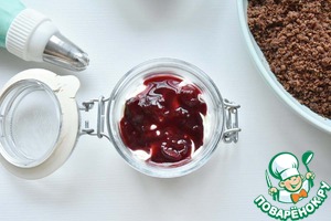 Порционный ягодный чизкейк без выпечки