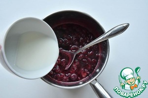 Порционный ягодный чизкейк без выпечки