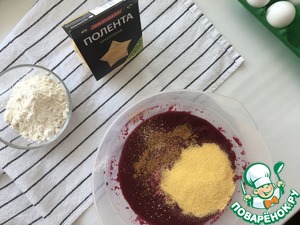 Пудинг свекольный с полентой Пудинг свекольный с полентой