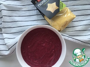Пудинг свекольный с полентой Пудинг свекольный с полентой