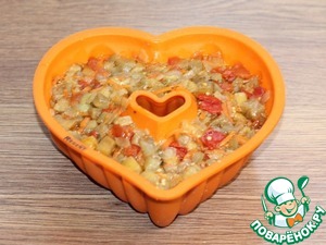 Рисовая полента с баклажаном Рисовая полента с баклажаном