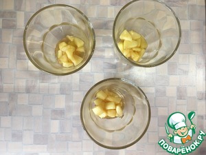 Рисовый крем с карамелью и яблоками Рисовый крем с карамелью и яблоками