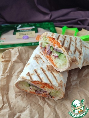 Рулет с ветчиной