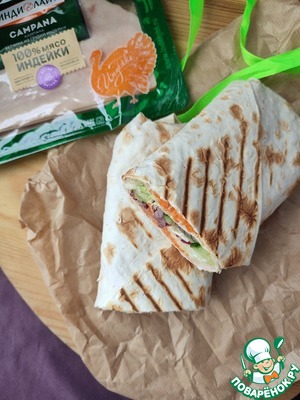 Рулет с ветчиной